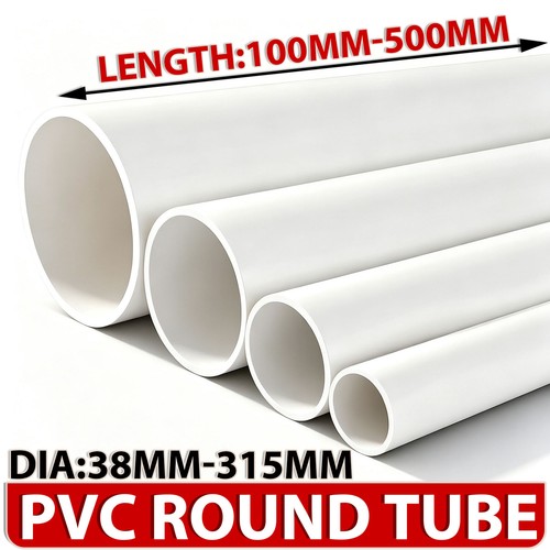 Tubo tondo pvc bianco lungo - tubo,