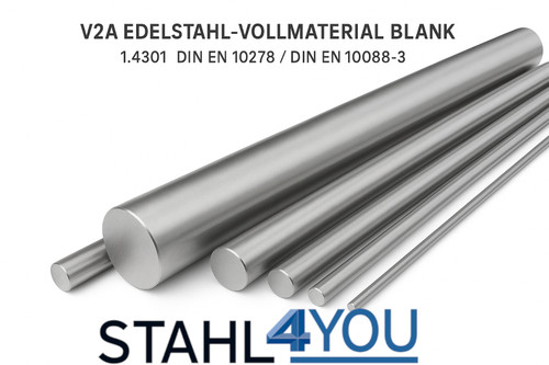 Tondo acciaio inox - , 1.4301
